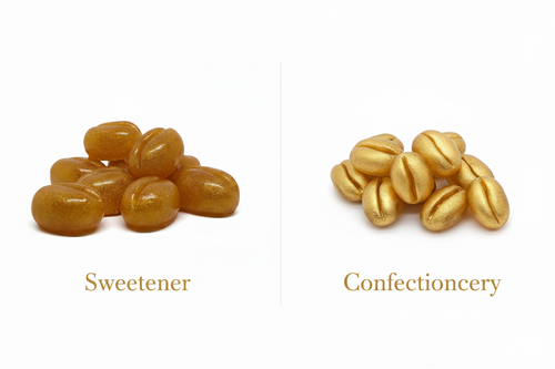 Gold Bean Sweetener vs Confectionery